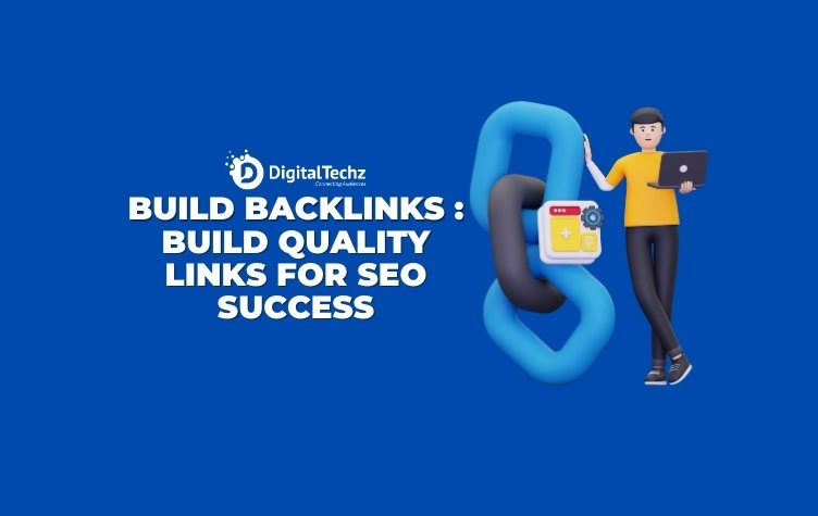 Build backlinks: They build quality links for SEO success